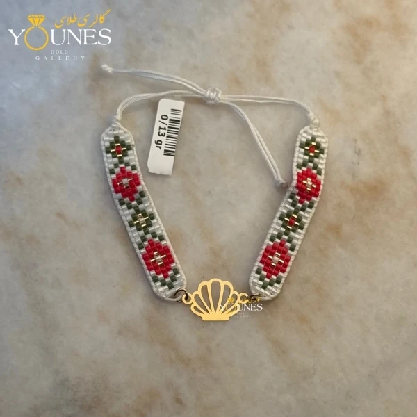 دستبند میوکی صدف طلا